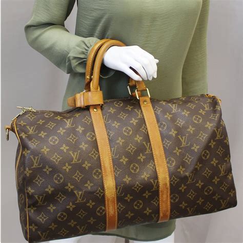 louis vuitton keepall luggage.